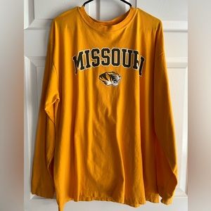 Missouri Long Sleeved Yellow T-shirt XL